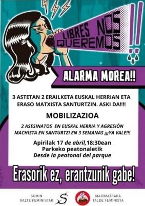 Erasorik ez, erantzunik gabe Mobilizazioa