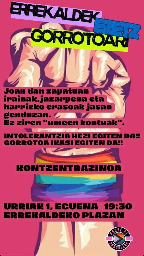 KONTZENTRAZIOA: ERREKALDEK EZETZ GORROTOARI