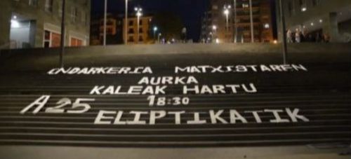 INDARKERIA MATXISTAREN AURKA, KALEAK HARTU