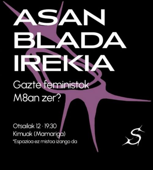 GAZTE FEMINISTOK M8AN ZER?