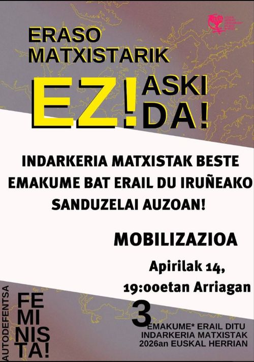 ERASO MATXISTARIK EZ! ASKI DA!