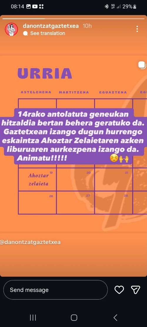 ELKARTASUNA PALESTINAREKIN EZ DA INOIZ DELITUA IZANGO