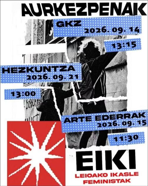 EIKI (Leioako Ikasle Feministak) aurkezpenak