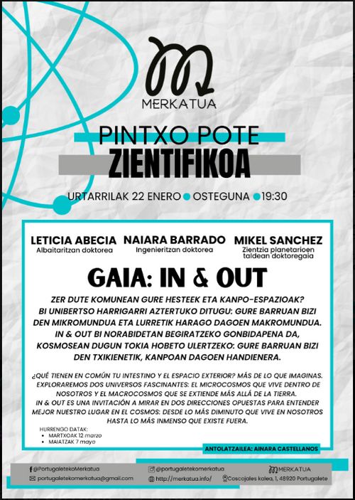 PINTXOPOTE ZIENTIFIKOA: IN & OUT