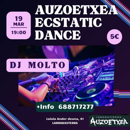 Ecstatic Dance + Dj Molto