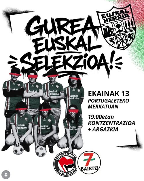 GUREA, EUSKAL SELEKZIOA: Kontzentrazioa + Argazkia