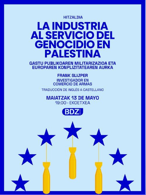 LA INDUSTRIA AL SERVICIO DEL GENOCIDIO EN PALESTINA