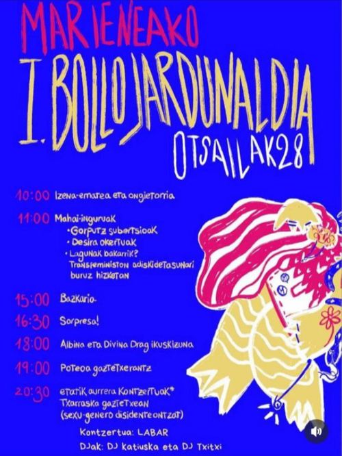 MARIENEAKO I. BOLLOJARDUNALDIA