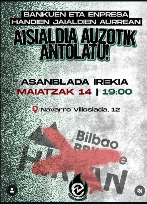 Bankuen eta empresa handien jaialdien aurrean, aisialdia auzotik antolatu!