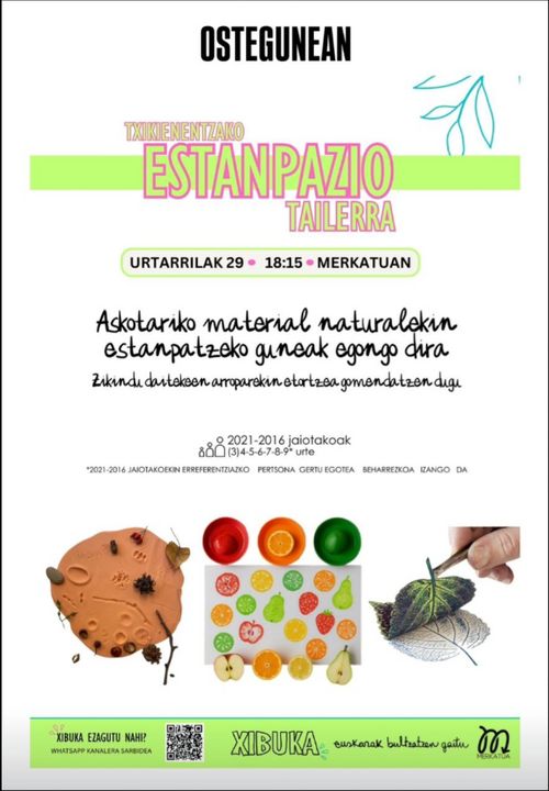 TXIKIENTZAKO ESTANPAZIO TAILERRA