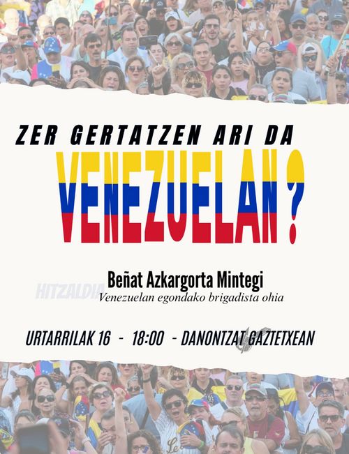 ZER GERTATZEN ARI DA VENEZUELAN?