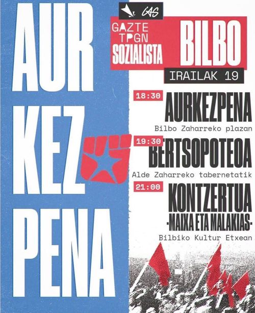 GAZTE TOPAGUNE SOZIALISTA AURKEZPENA