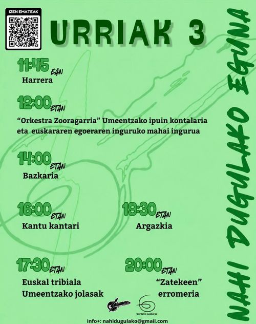 NAHI DUGULAKO EGUNA