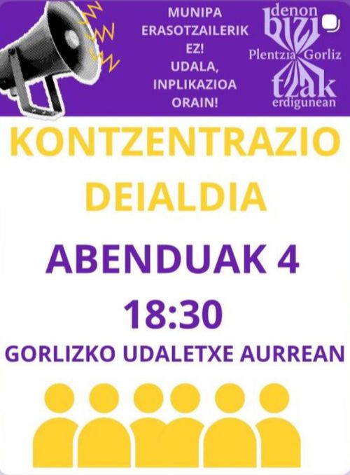 MUNIPA ERASOTZAILERIK EZ!