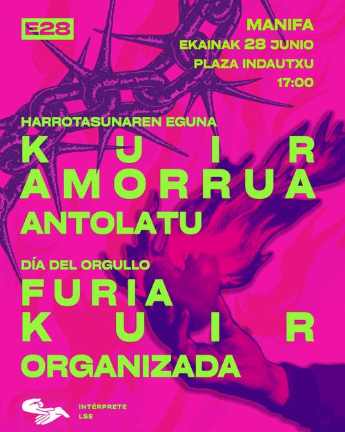 E28 KUIR AMORRUA ANTOLATU / 28J FURIA KUIR ORGANIZADA