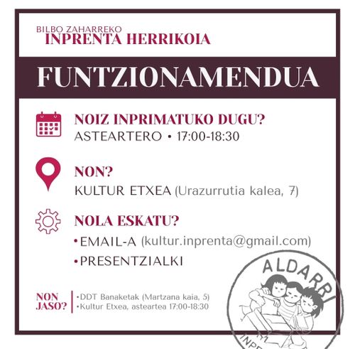 IMPRENTA HERRIKOIA
