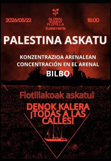 PALESTINA ASKATU! FLOTILLA ASKATU!