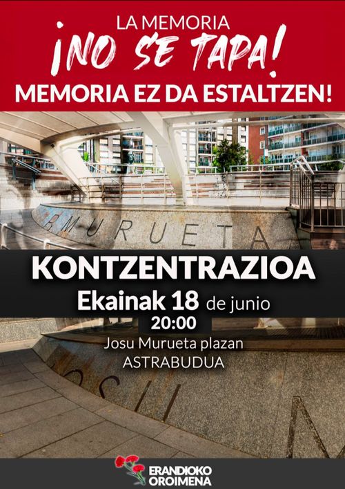 MEMORIA EZ DA ESTALTZEN!