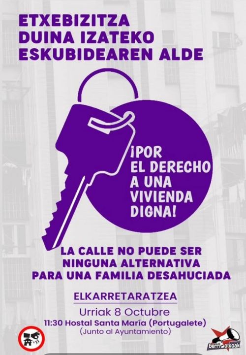 Etxebizitza duina izateko eskubidearen alde