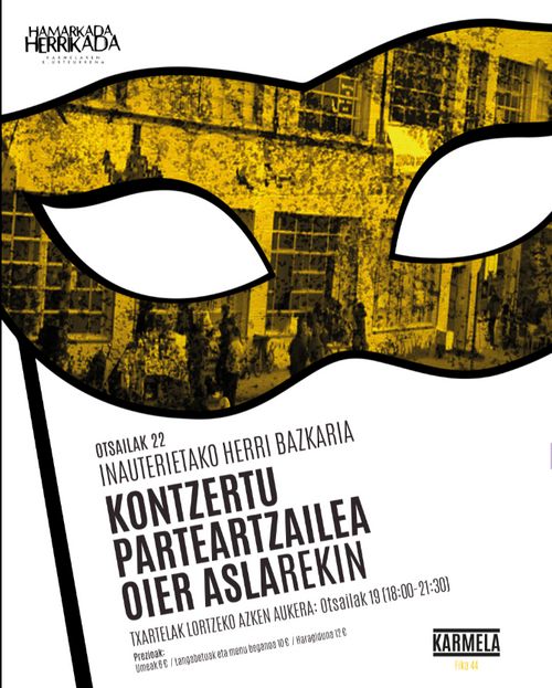 OIER ASLA: Kontzertu partehartzailea